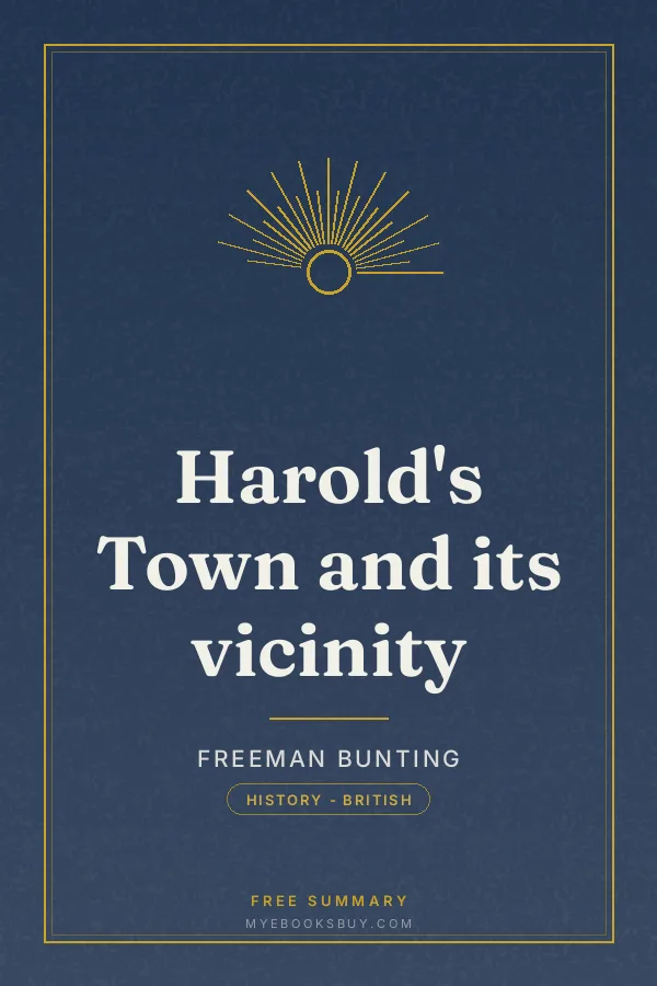 Cover of Harold's Town and its vicinity
