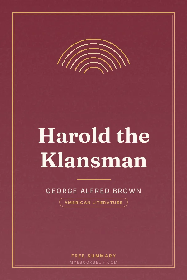 Cover of Harold the Klansman