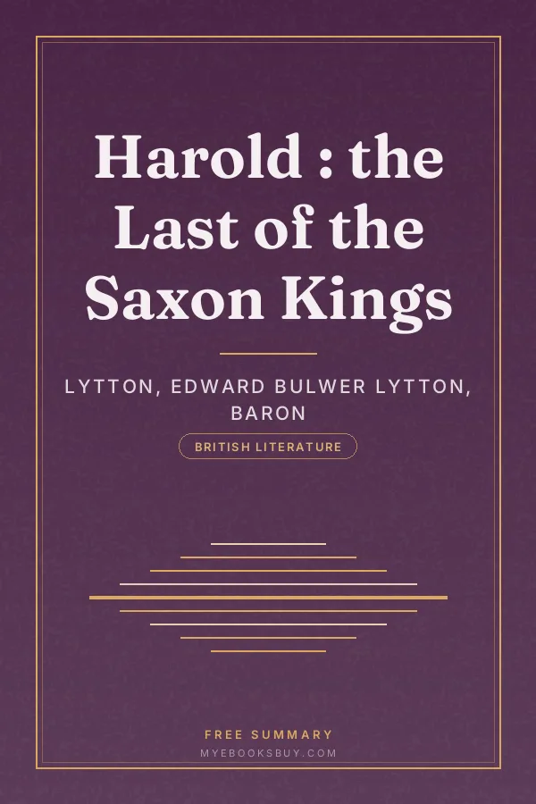 Cover of Harold : the Last of the Saxon Kings