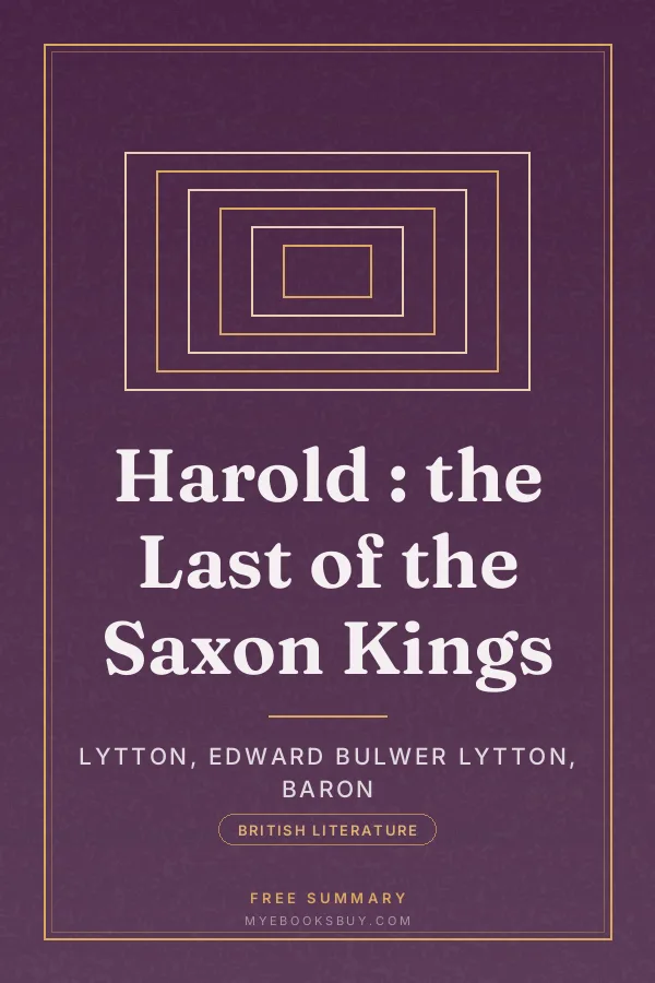 Cover of Harold : the Last of the Saxon Kings