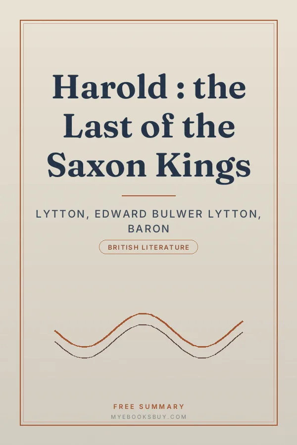 Cover of Harold : the Last of the Saxon Kings