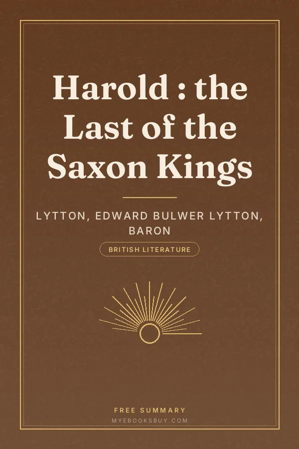 Cover of Harold : the Last of the Saxon Kings