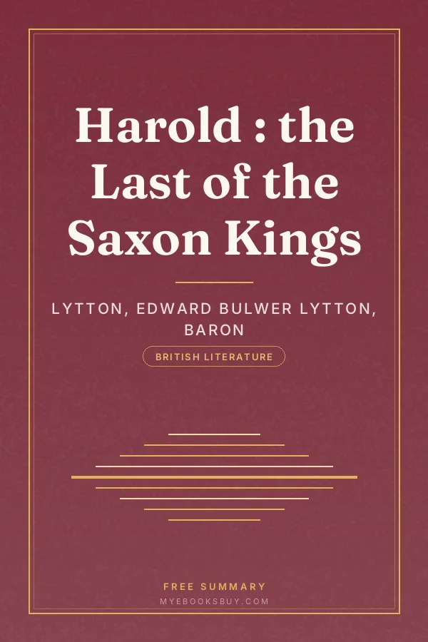 Cover of Harold : the Last of the Saxon Kings