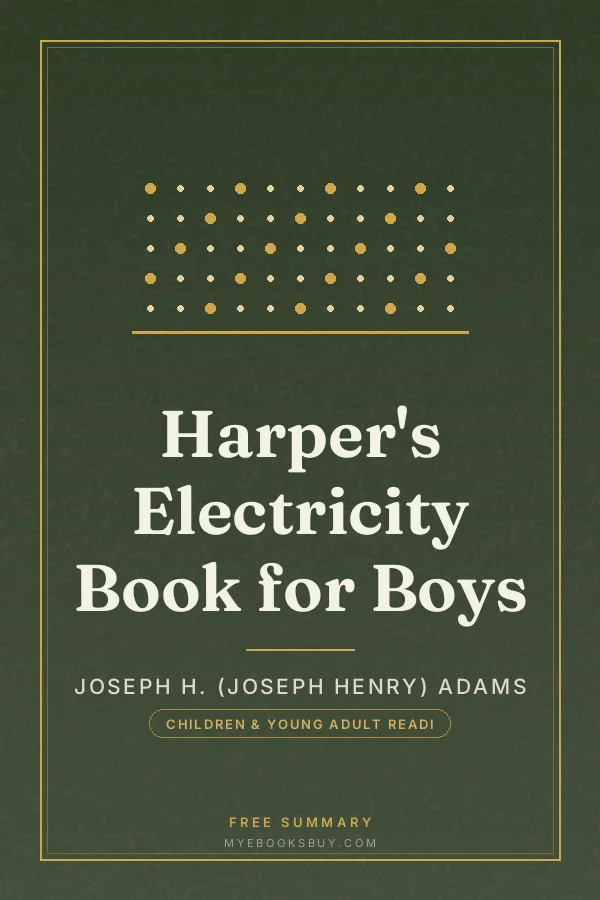 Cover of Harper's Electricity Book for Boys