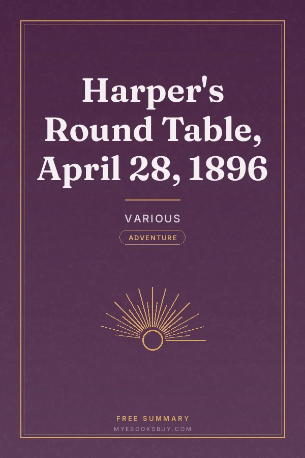 Cover of Harper's Round Table, April 28, 1896