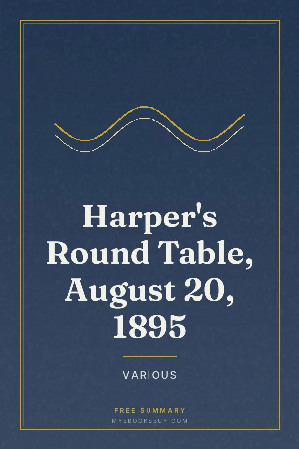 Cover of Harper's Round Table, August 20, 1895