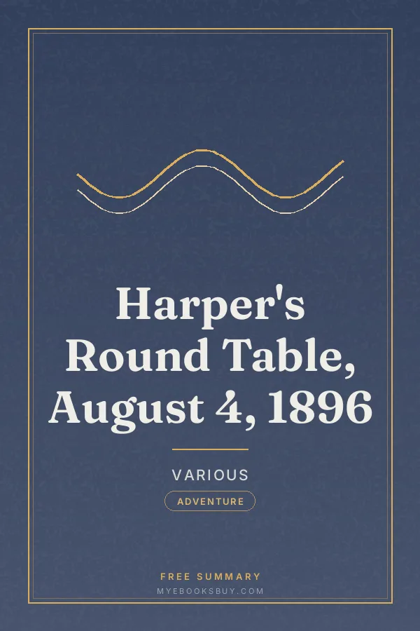 Cover of Harper's Round Table, August 4, 1896