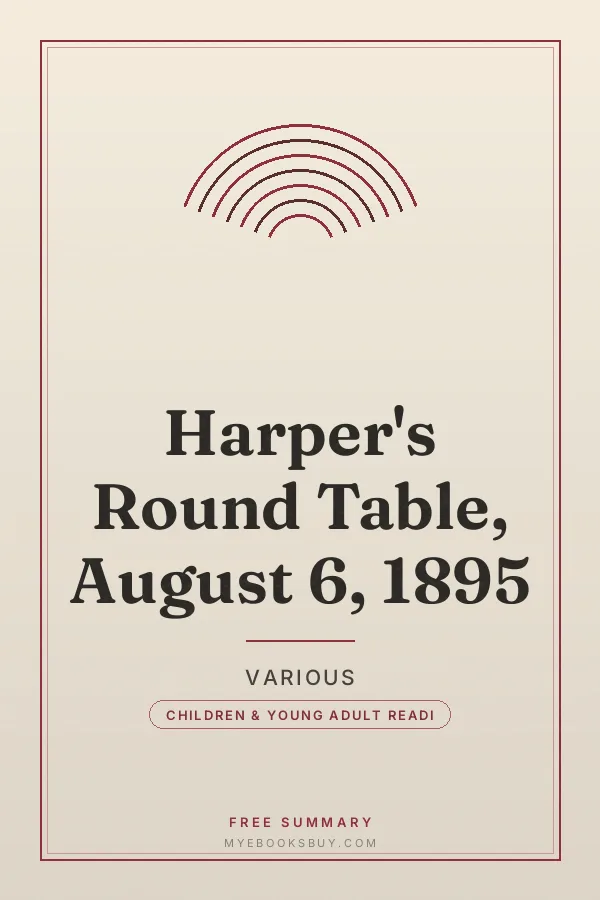 Cover of Harper's Round Table, August 6, 1895