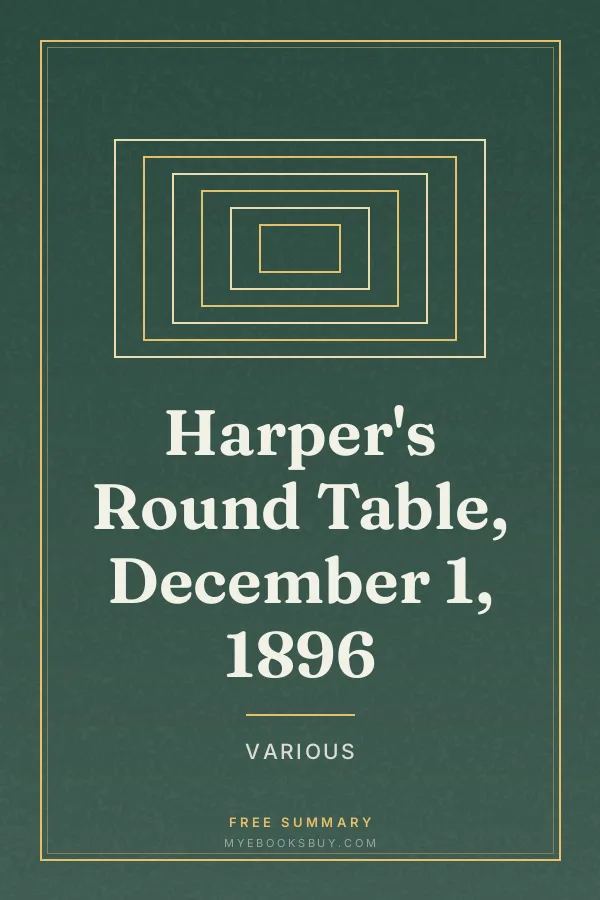 Cover of Harper's Round Table, December 1, 1896