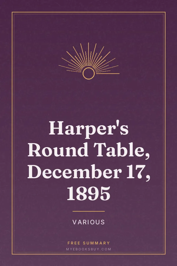 Cover of Harper's Round Table, December 17, 1895