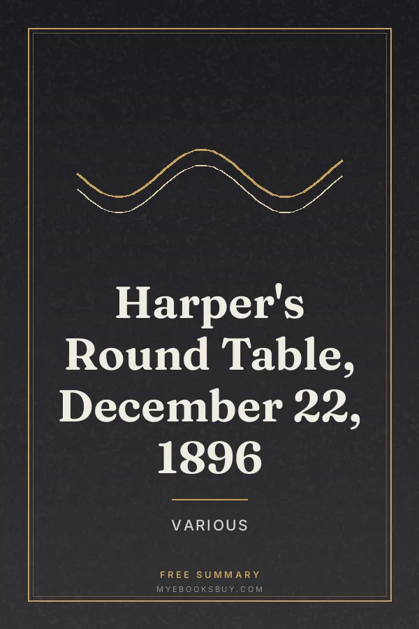 Cover of Harper's Round Table, December 22, 1896