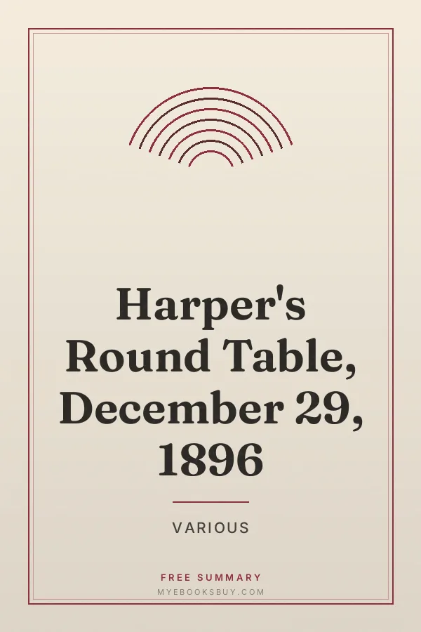 Cover of Harper's Round Table, December 29, 1896