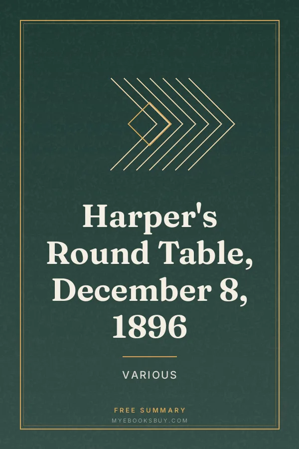 Cover of Harper's Round Table, December 8, 1896