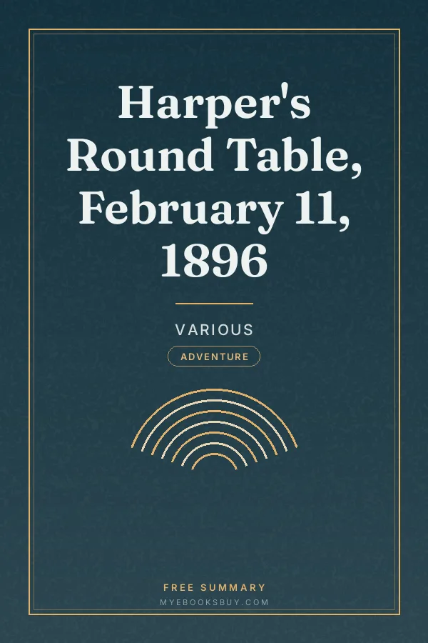 Cover of Harper's Round Table, February 11, 1896