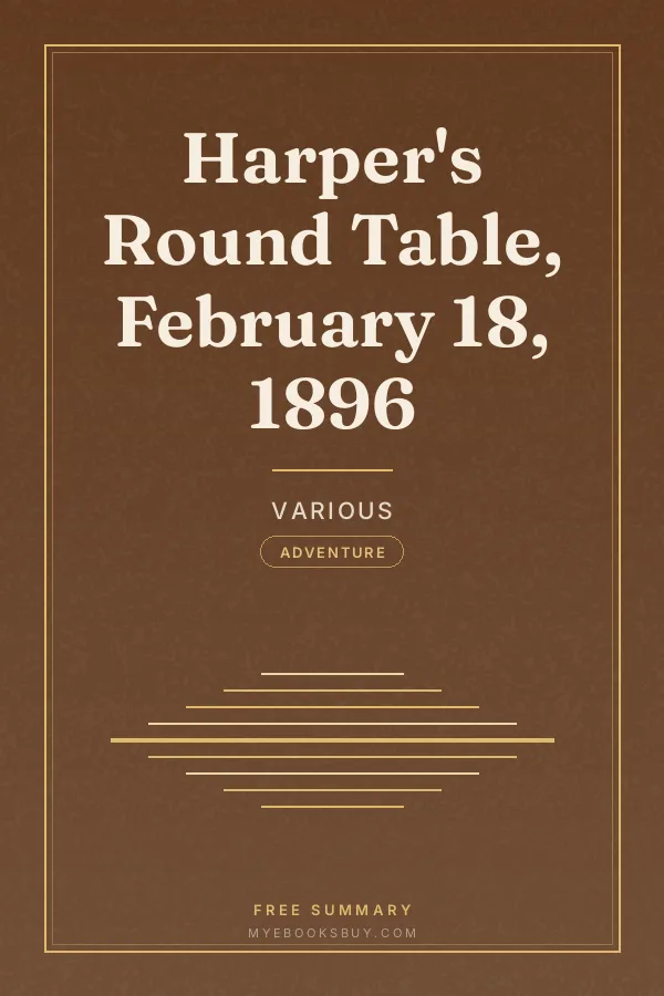 Cover of Harper's Round Table, February 18, 1896