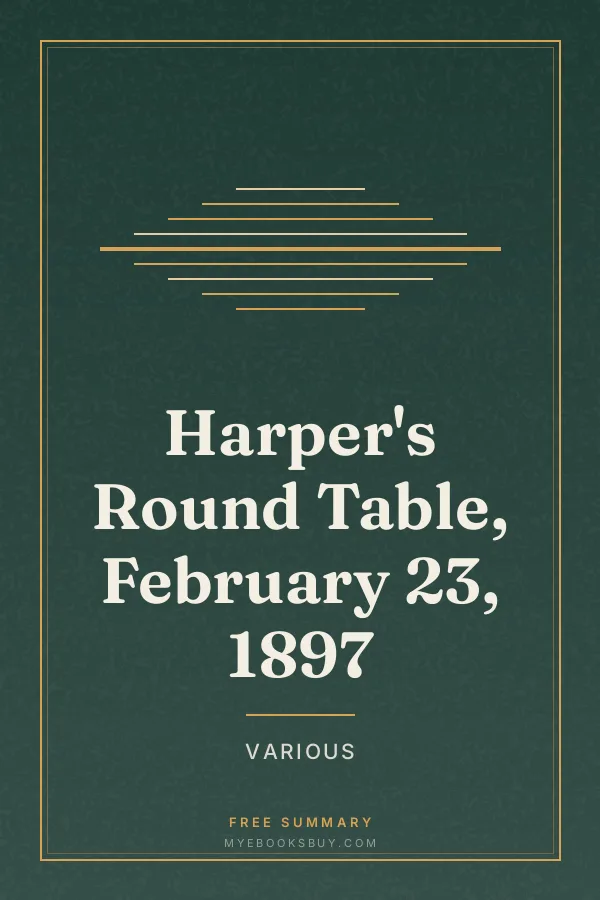 Cover of Harper's Round Table, February 23, 1897