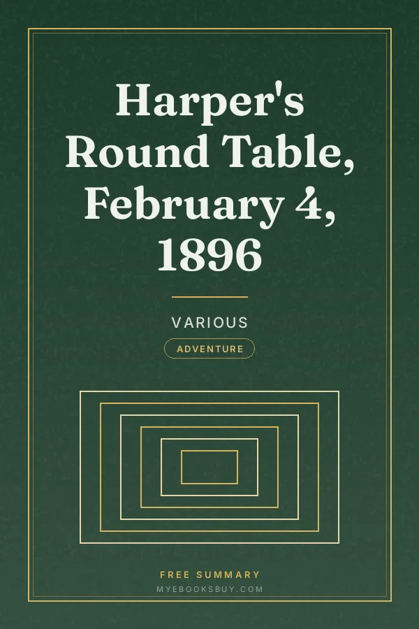 Cover of Harper's Round Table, February 4, 1896