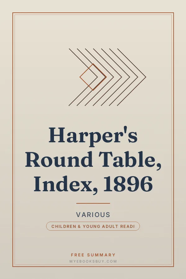 Cover of Harper's Round Table, Index, 1896