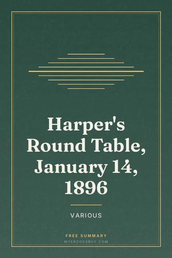 Cover of Harper's Round Table, January 14, 1896