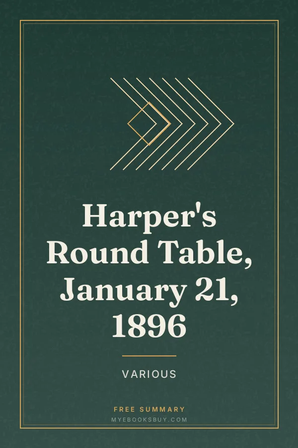 Cover of Harper's Round Table, January 21, 1896