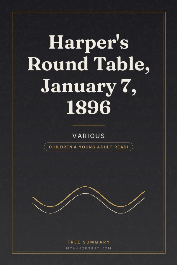 Cover of Harper's Round Table, January 7, 1896