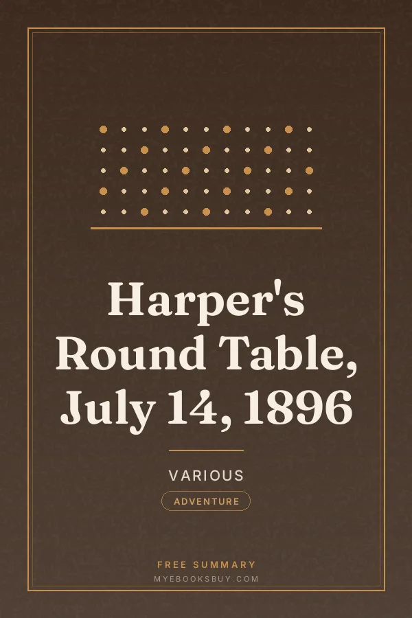 Cover of Harper's Round Table, July 14, 1896