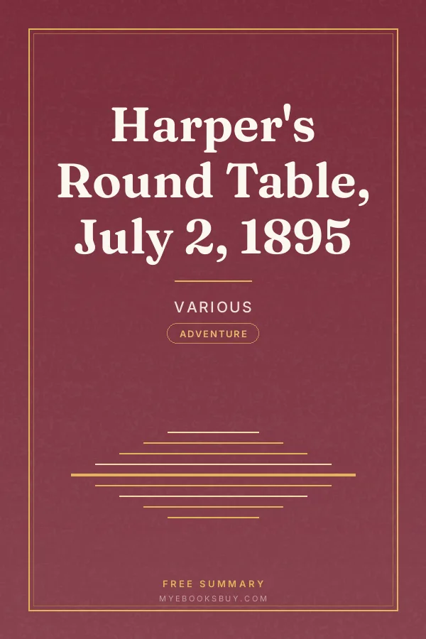 Cover of Harper's Round Table, July 2, 1895