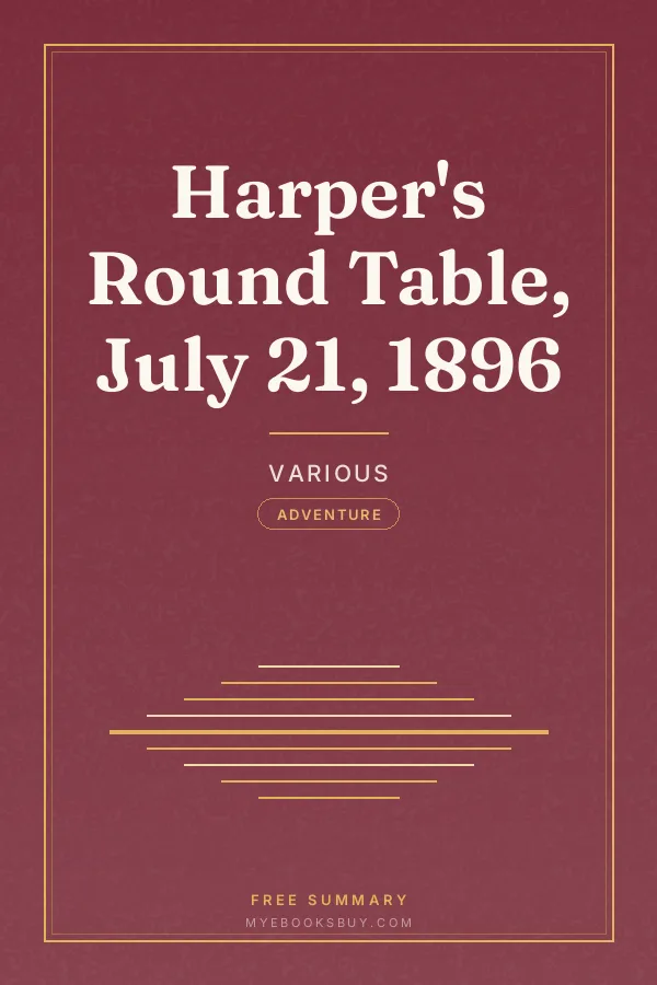 Cover of Harper's Round Table, July 21, 1896