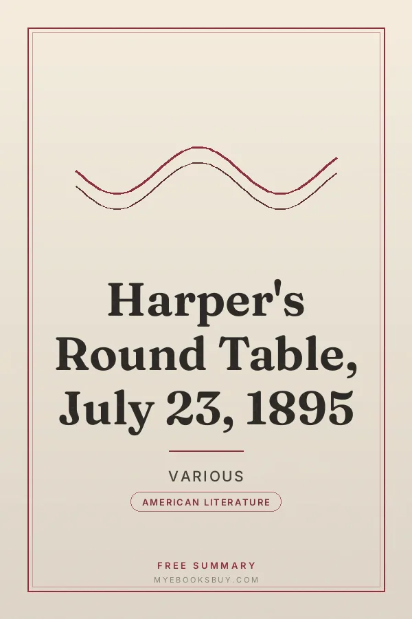Cover of Harper's Round Table, July 23, 1895