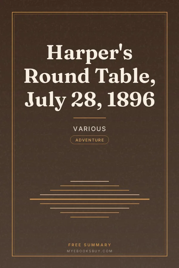 Cover of Harper's Round Table, July 28, 1896
