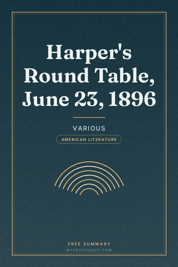 Cover of Harper's Round Table, June 23, 1896