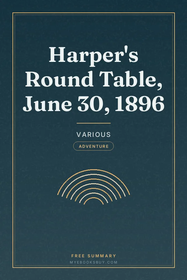 Cover of Harper's Round Table, June 30, 1896