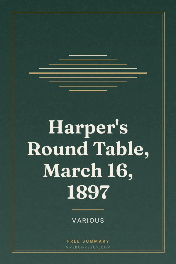 Cover of Harper's Round Table, March 16, 1897