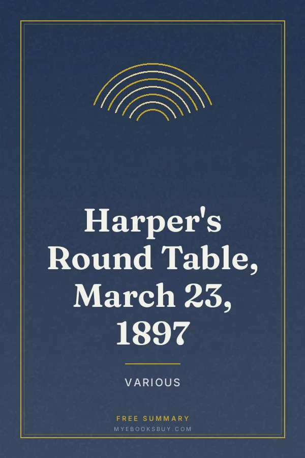 Cover of Harper's Round Table, March 23, 1897