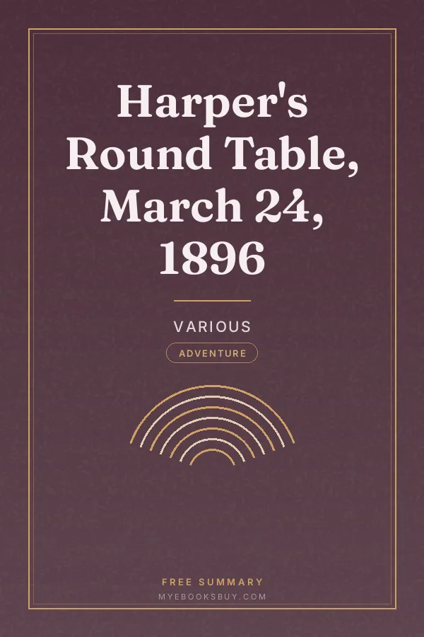 Cover of Harper's Round Table, March 24, 1896