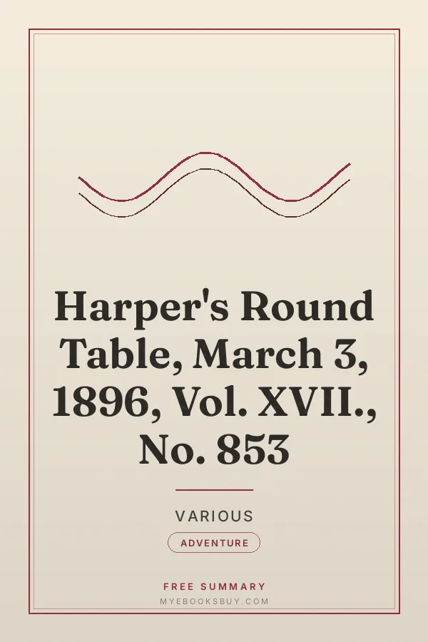 Cover of Harper's Round Table, March 3, 1896, Vol. XVII., No. 853