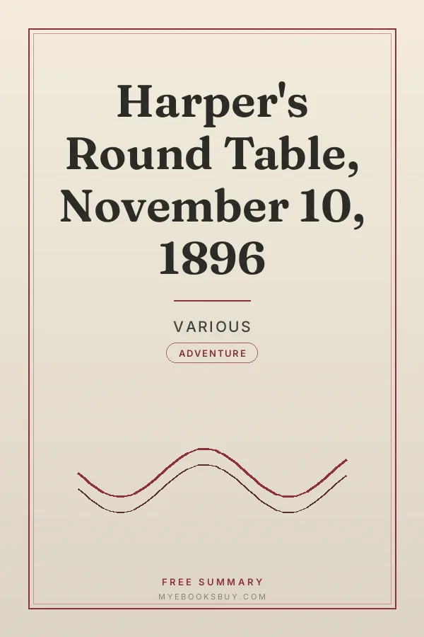 Cover of Harper's Round Table, November 10, 1896