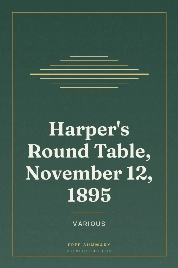 Cover of Harper's Round Table, November 12, 1895