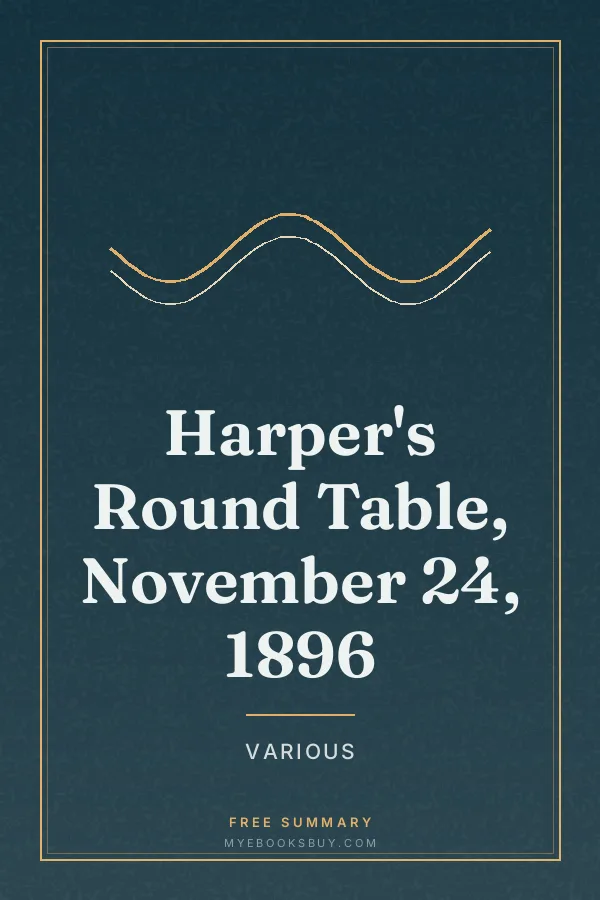 Cover of Harper's Round Table, November 24, 1896