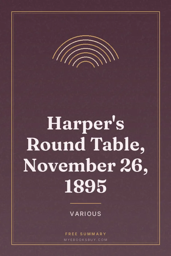 Cover of Harper's Round Table, November 26, 1895