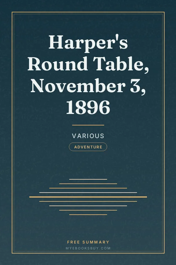 Cover of Harper's Round Table, November 3, 1896