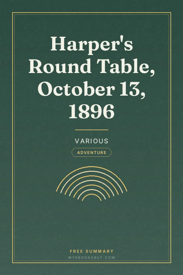 Cover of Harper's Round Table, October 13, 1896