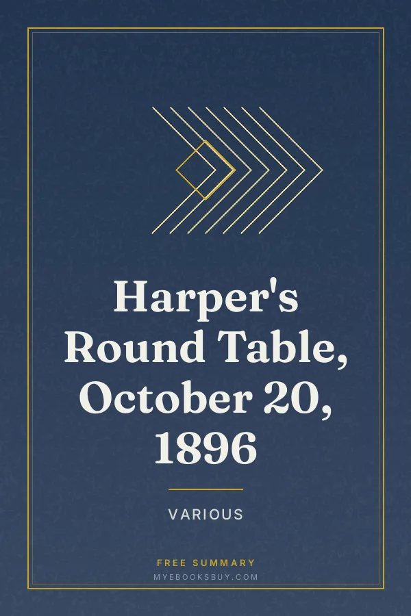 Cover of Harper's Round Table, October 20, 1896