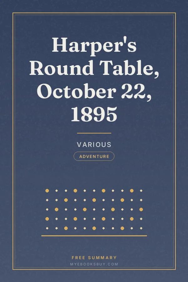 Cover of Harper's Round Table, October 22, 1895
