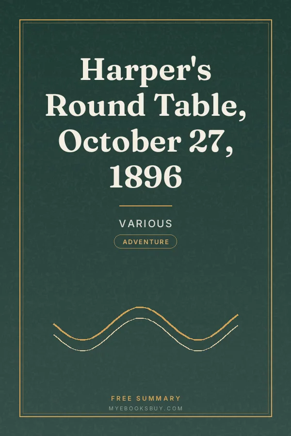 Cover of Harper's Round Table, October 27, 1896