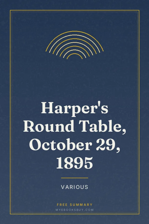 Cover of Harper's Round Table, October 29, 1895