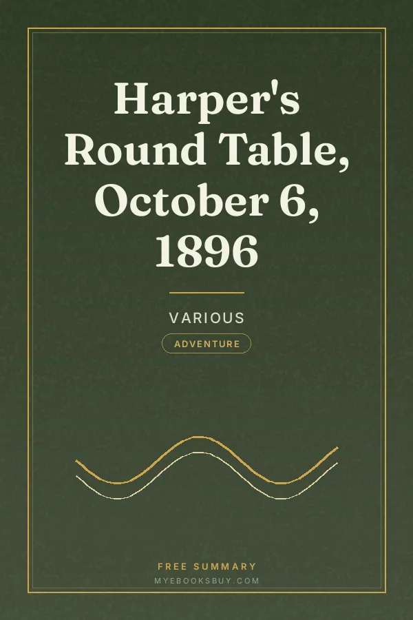 Cover of Harper's Round Table, October 6, 1896