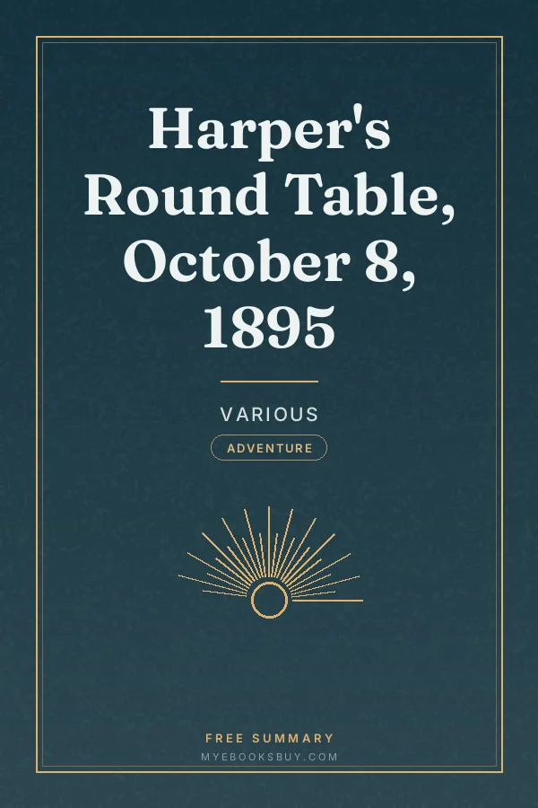 Cover of Harper's Round Table, October 8, 1895