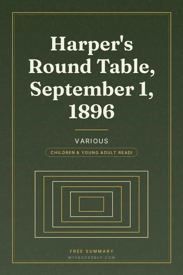 Cover of Harper's Round Table, September 1, 1896