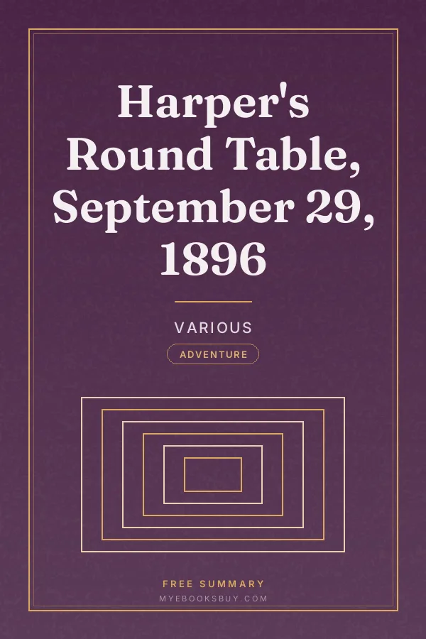 Cover of Harper's Round Table, September 29, 1896